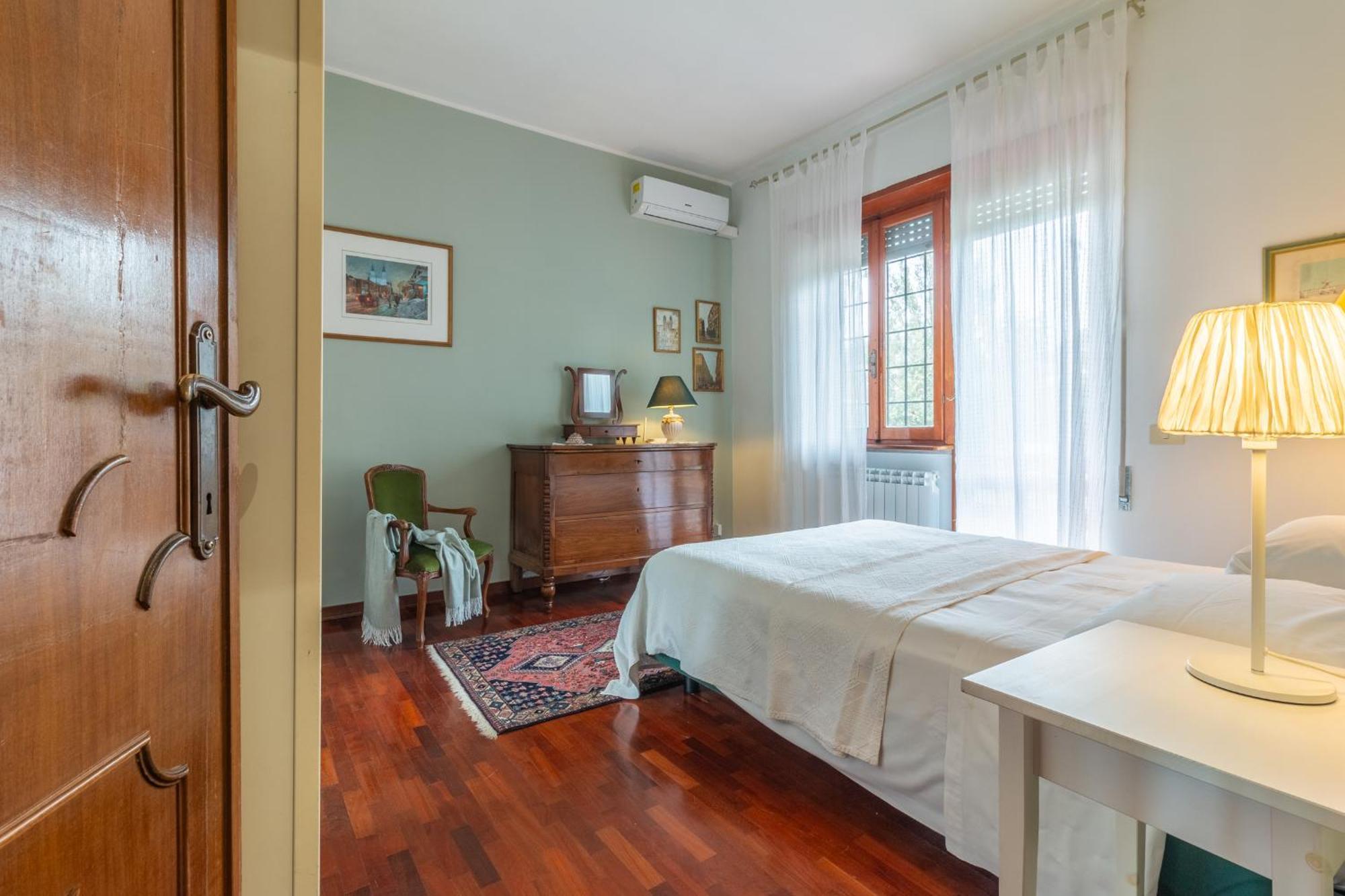 Spaziosa Villa Bifamiliare Campagnano Di Roma Exteriör bild