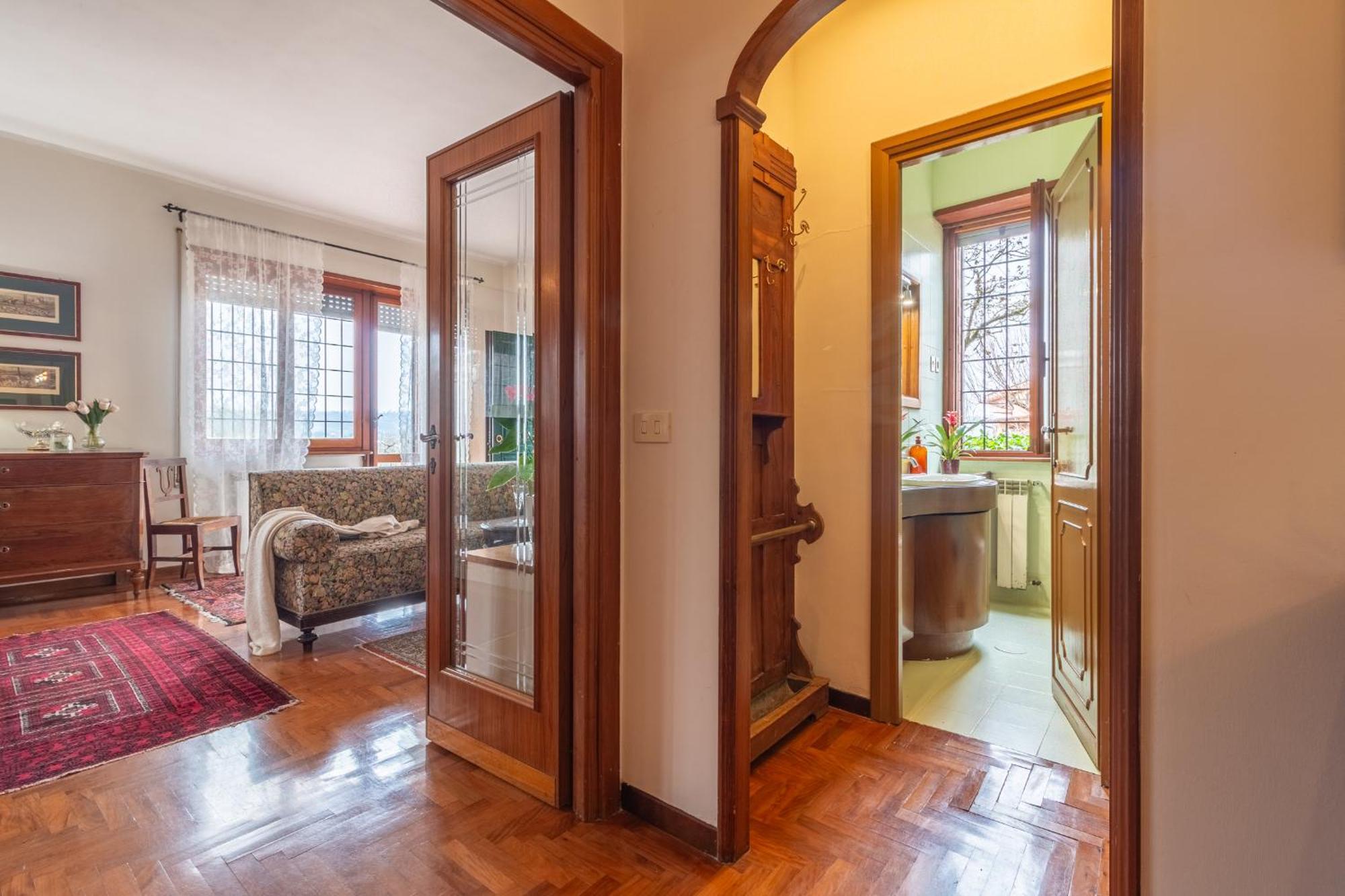 Spaziosa Villa Bifamiliare Campagnano Di Roma Exteriör bild