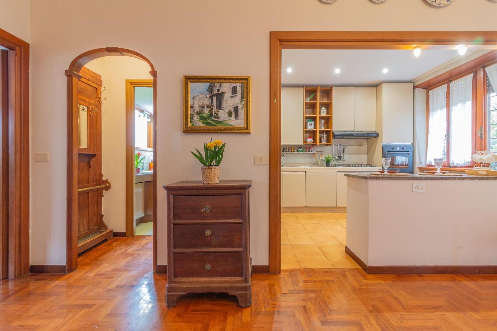 Spaziosa Villa Bifamiliare Campagnano Di Roma Exteriör bild
