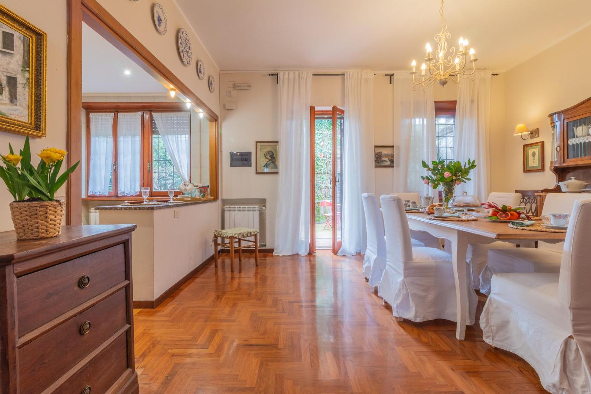 Spaziosa Villa Bifamiliare Campagnano Di Roma Exteriör bild