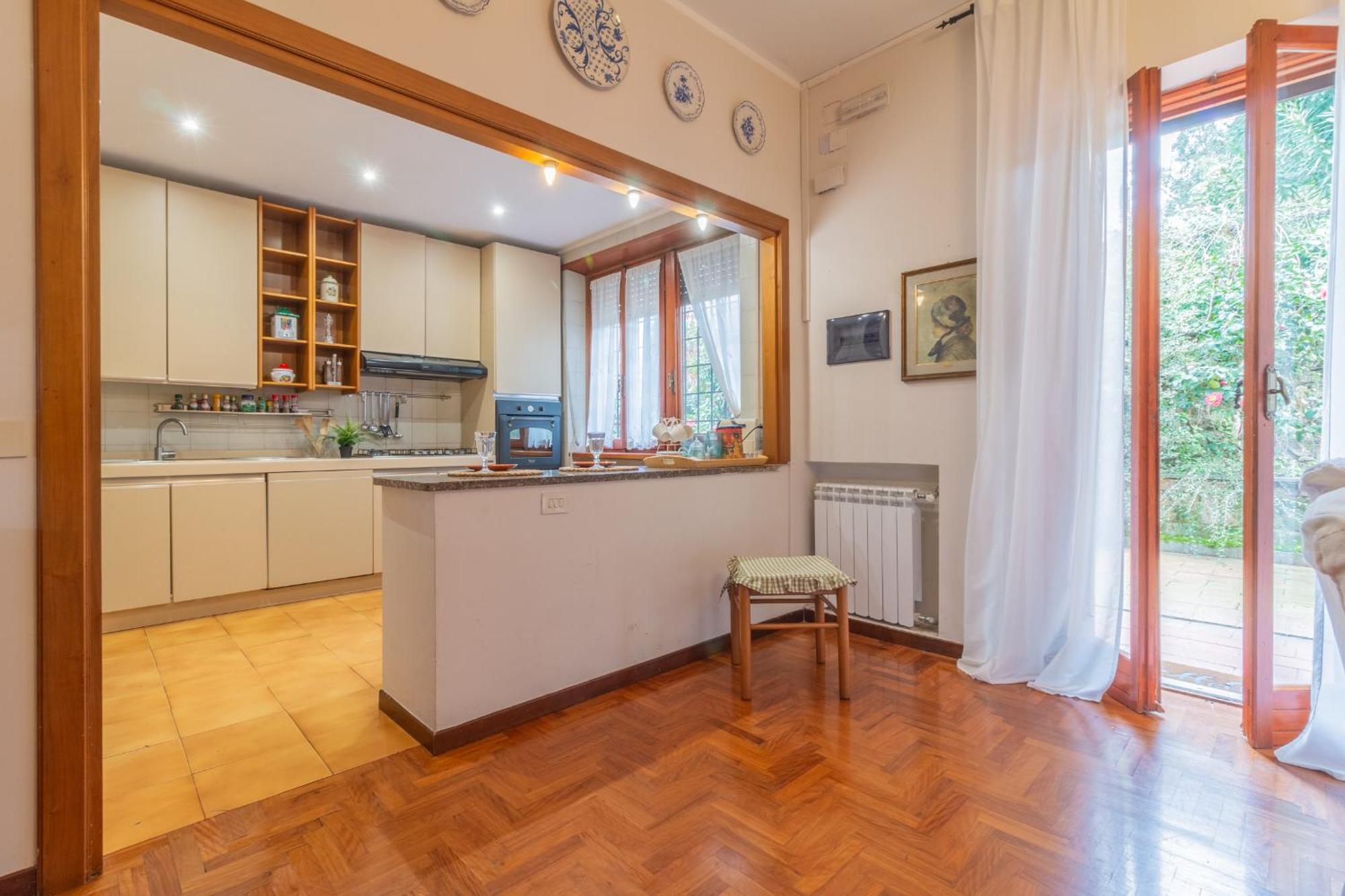 Spaziosa Villa Bifamiliare Campagnano Di Roma Exteriör bild