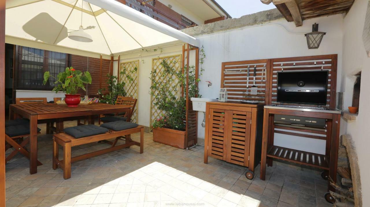 Spaziosa Villa Bifamiliare Campagnano Di Roma Exteriör bild